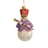 Bellissimo Glass Band Leader Snowman Ornament -Country Christmas Loft y4btol6u9g1rh0a7mwcj