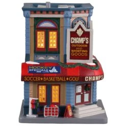 Lemax Champ's Sporting Goods -Country Christmas Loft y4y7k5qjmljuyccw9iqa