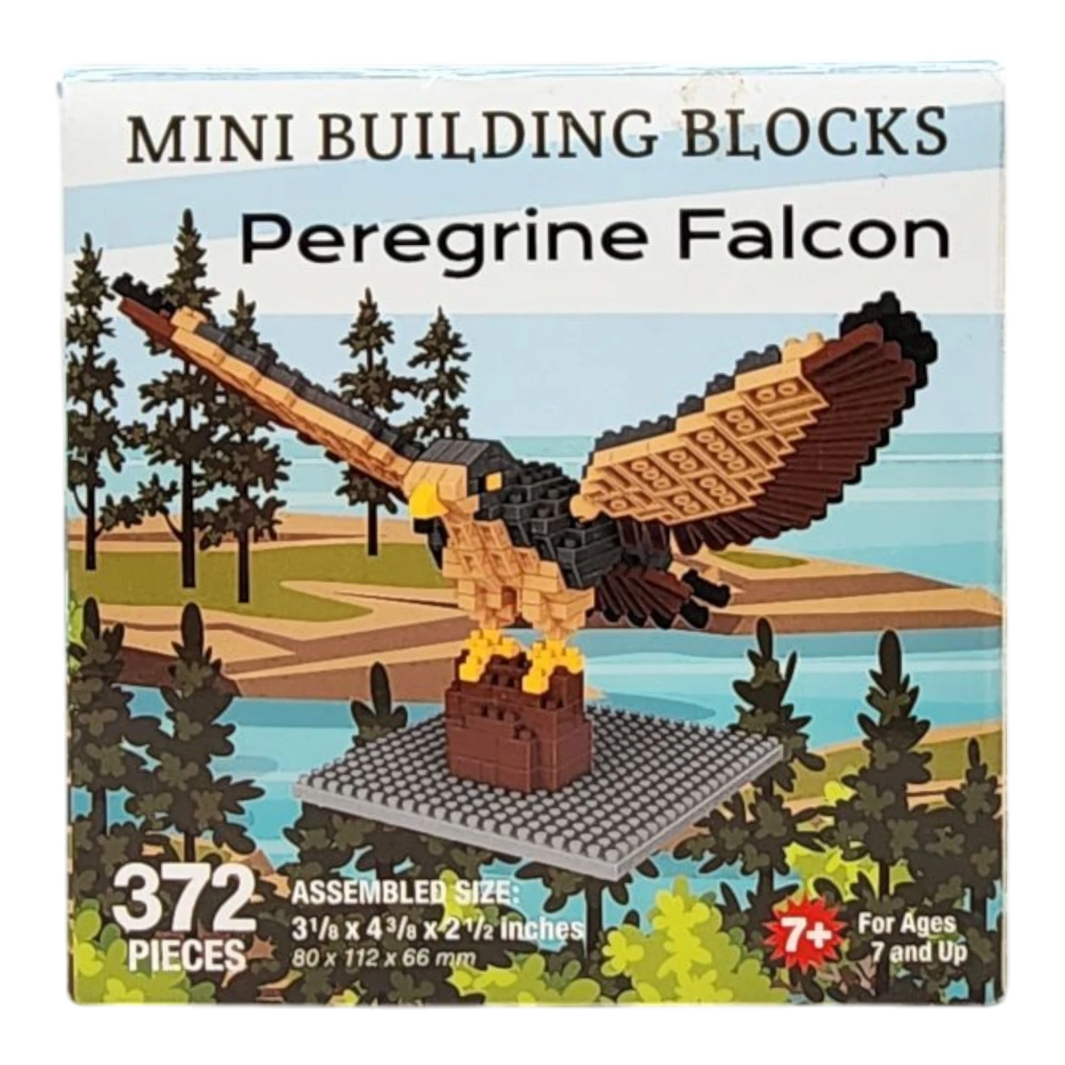 Mini Building Blocks - Peregrine Falcon 3 Mini Building Blocks - Peregrine Falcon