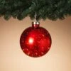 8" Lighted Mercury Plastic Ornament - Red
