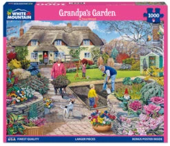 Grandpa's Garden - 1000 Piece Jigsaw Puzzle