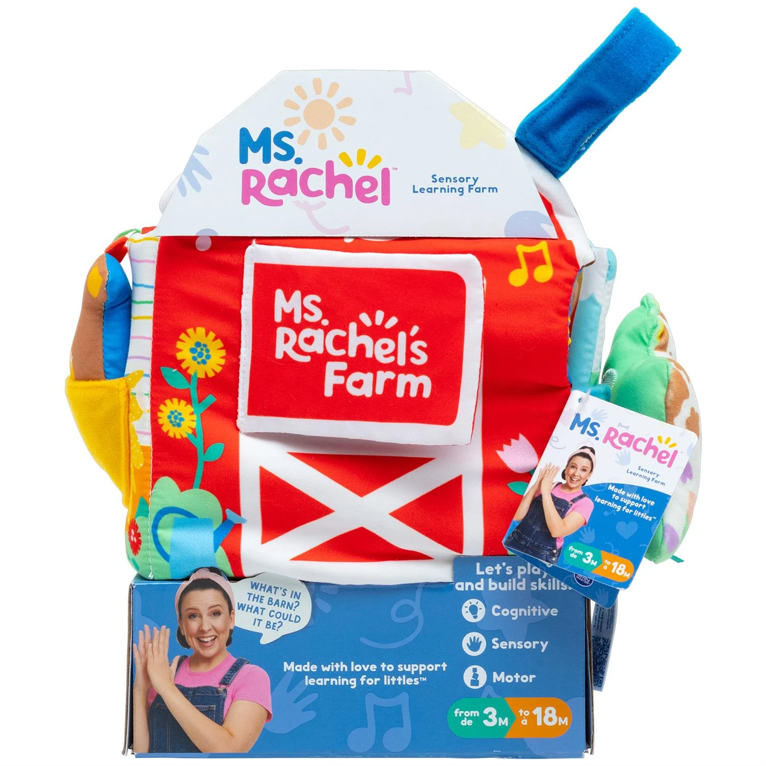 GUND Ms. Rachel Sensory Learning Farm 3 GUND Ms. Rachel Sensory Learning Farm