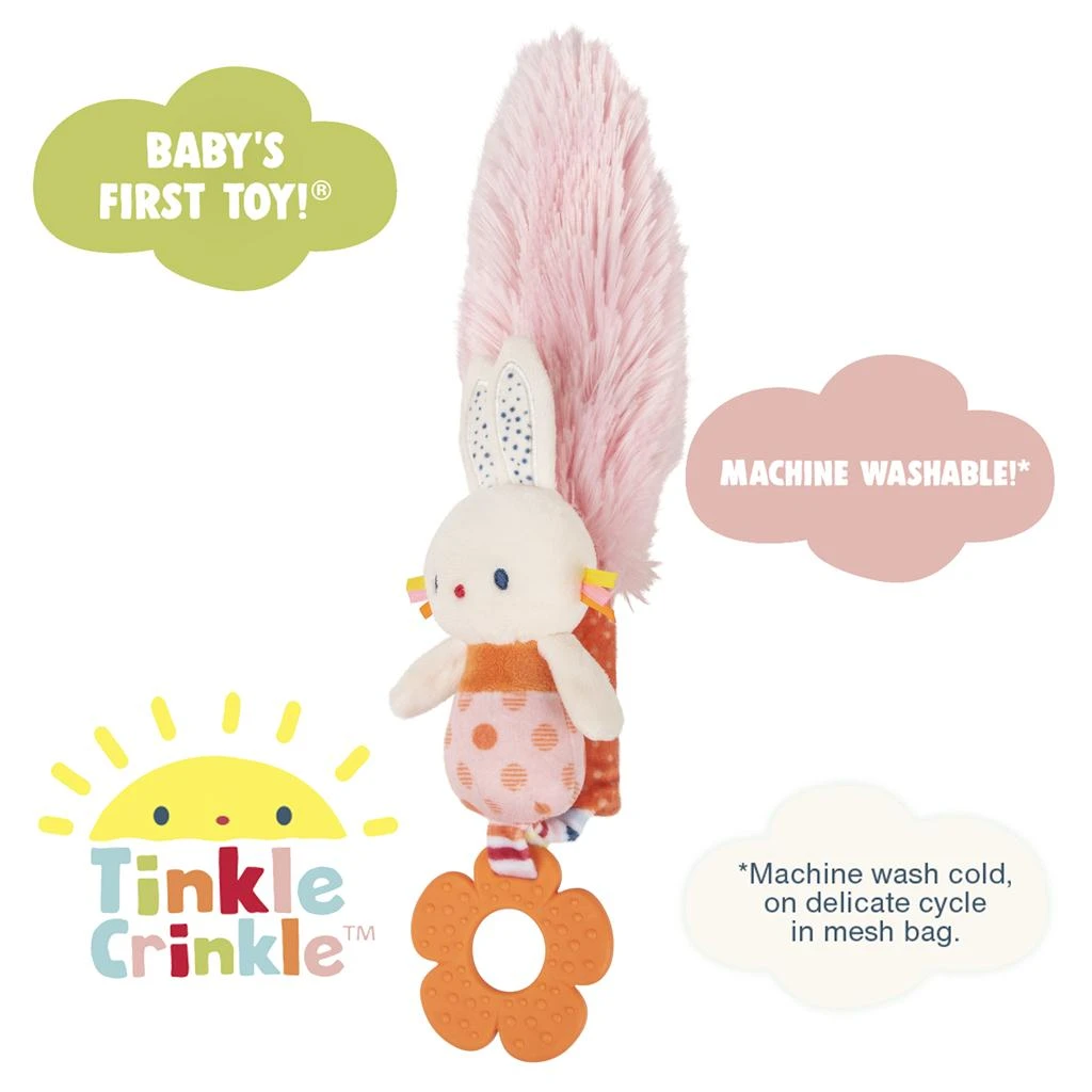 GUND The Tinkle Crinkle Play Together Bunny 4 GUND The Tinkle Crinkle Play Together Bunny - Image 2
