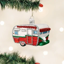 Travel Trailer Glass Ornament 9 Travel Trailer Glass Ornament -Country Christmas Loft yjbpggpytjuozgke93ig