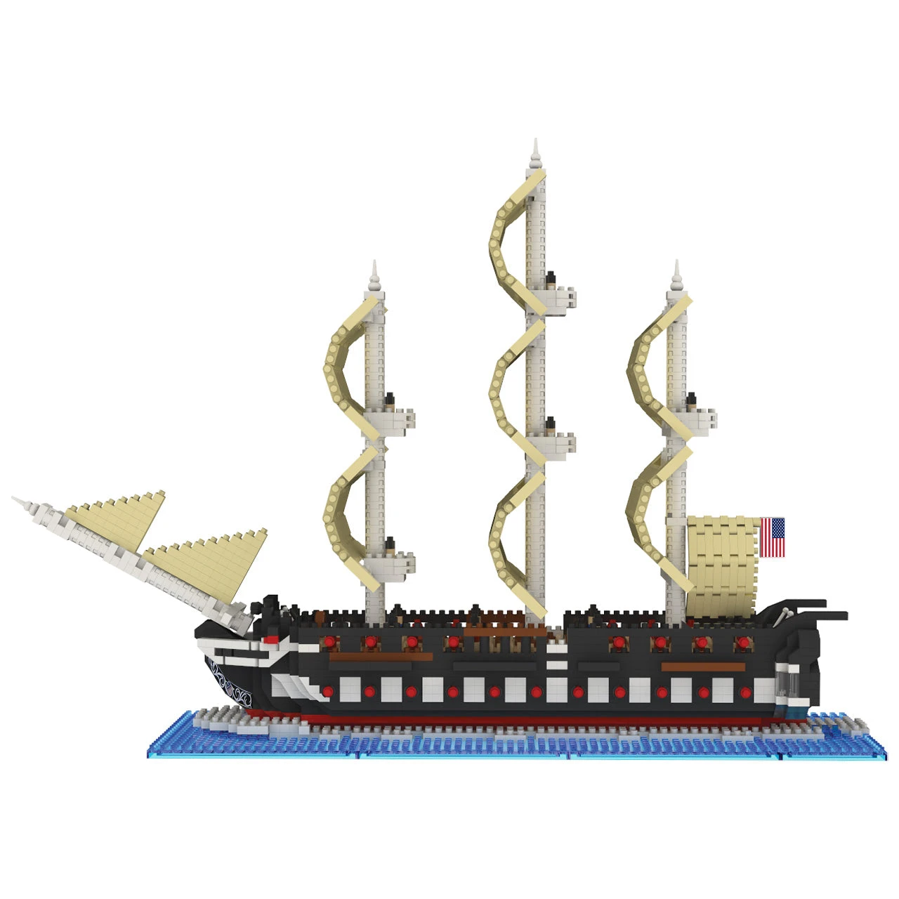 Mini Building Blocks - USS Constitution Boston MA 7 Mini Building Blocks - USS Constitution Boston MA - Image 5