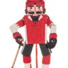 Hockey Player Pulltoy Ornament -Country Christmas Loft yrawrbyajowywumioswr