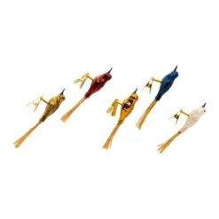 Kurt Adler Glass Vintage Clip-On Bird Ornaments - 5 Piece Set -Country Christmas Loft yrjbtre3yfdyaknzaogi