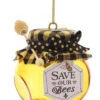 Kurt Adler Glass Honey Jar Ornament - Save Our Bees -Country Christmas Loft yvitdqulo3equytaaoaw c3920e01 5cc5 405f b146 dead07b9c2ad