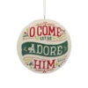 Hallmark O Come Let Us Adore Him Ornament -Country Christmas Loft yxwpqqt8t4bcs3vtapqu