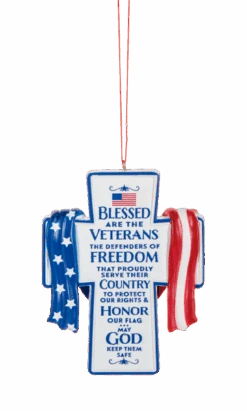 Veteran Ornament - Blessed Are The Veterans