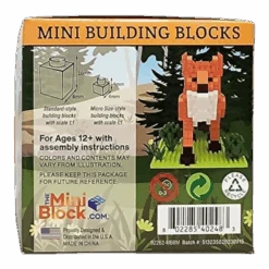 Mini Building Blocks - Red Fox -Country Christmas Loft yywenmkdlpzasly6ap1e