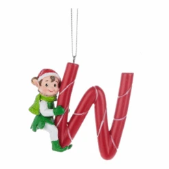Kindness Elves Monogram Ornament - -Country Christmas Loft z0rz0el34ns1spz3naus