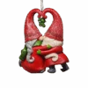 Gnomes Under The Mistletoe Ornament -Country Christmas Loft z0xkb8rvy7e2q3idh8ez