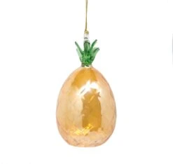 Egyptian Glass Pineapple Ornament