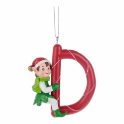 Kindness Elves Monogram Ornament - -Country Christmas Loft z5kaw4gf6pfy35utl03d