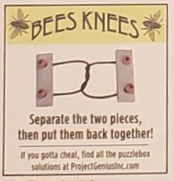 Puzzlebox Brainteaser - Bees Knees