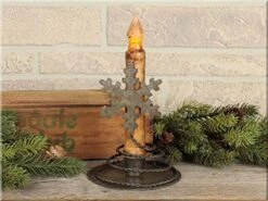 Braided Snowflake Taper Holder -Country Christmas Loft zbwdmpr1umfv3eqradvy
