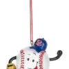 Sport Ball Ornament - Baseball -Country Christmas Loft zceq1xrf8smumgrlcy3b