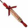 Wood Rolling Pin Ornament - Peace And Joy -Country Christmas Loft zd7c0nate2sugverqgyx