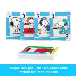 Aquarius Peanuts Snoopy Playing Cards -Country Christmas Loft zhhw3jnmqeuwtaddr4nw