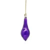 Blown Glass Teardrop Ornament - Purple - Mid Bulge 1 Blown Glass Teardrop Ornament - Purple - Mid Bulge -Country Christmas Loft zjimxf9encnqljyjbfpw