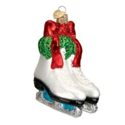 Old World Christmas Holiday Skates Glass Blown Ornament -Country Christmas Loft zkigrhusqgmovx0enx5l
