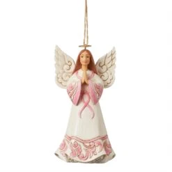 Praying Angel In Pink